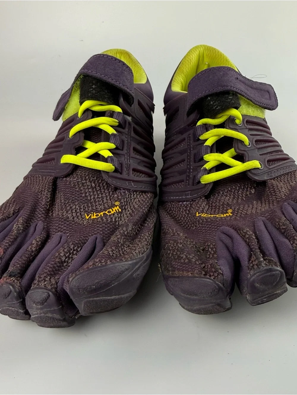 Vibram FiveFingers V-Train Women's Shoes US 9-9.5 EU 42 Purple & Yellow 17W6606